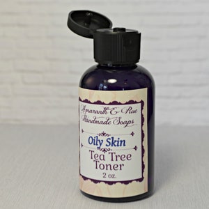 Amaranth & Rue Tea Tree Toner for Oily Skin zdjęcie 2