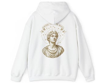 Apollo Bust Hoodie | Graphic Hoodie | Greek Mythology Art | Unisex Streetwear Gift