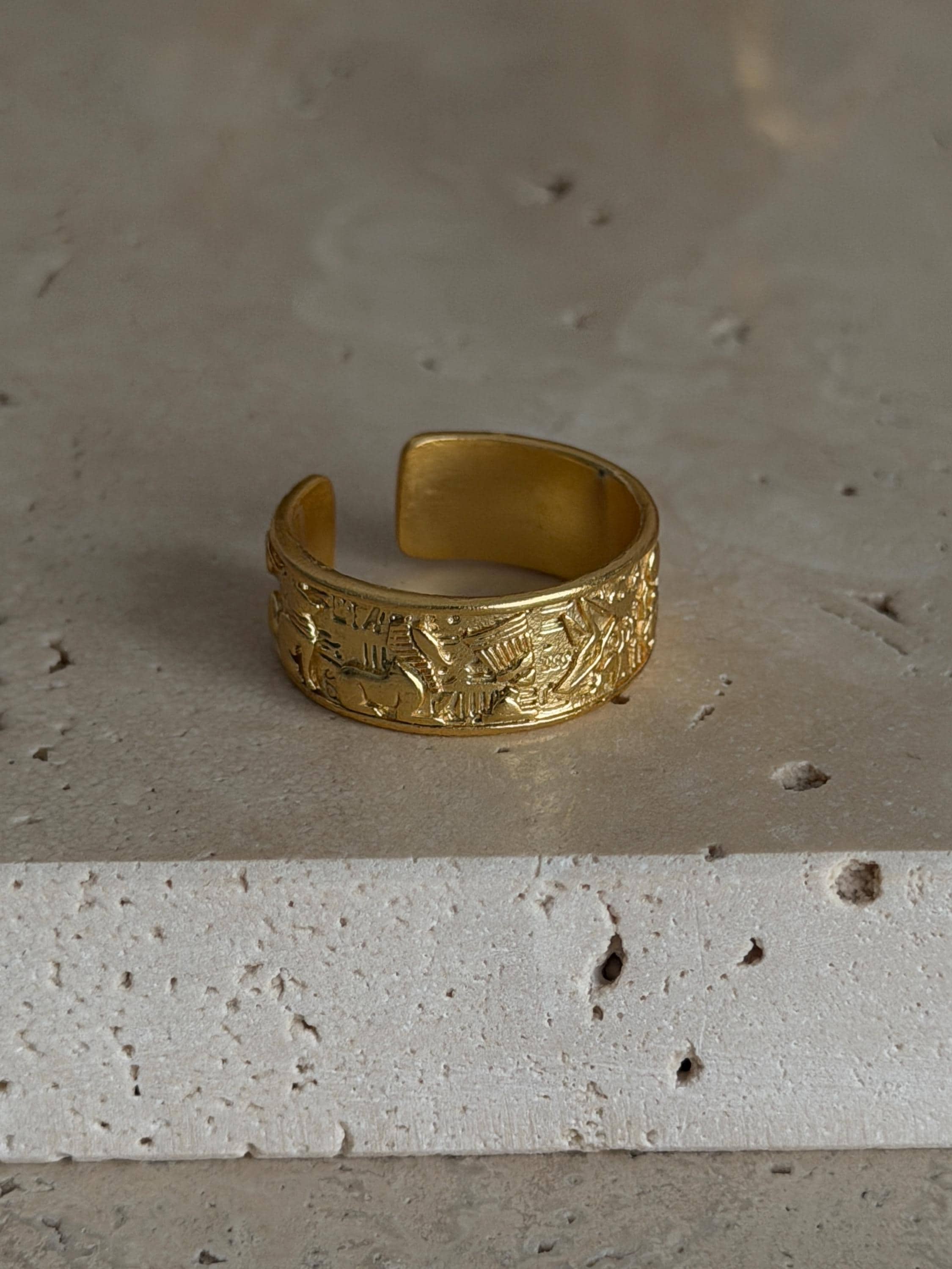 Hieroglyphic ring - Etsy 日本