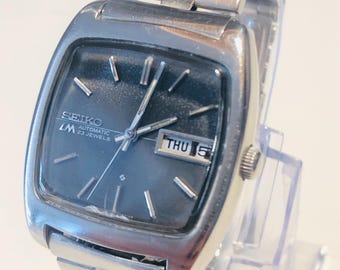 Reloj SEIKO Lord Matic (LM) raro, calibre: automático de alta gama 5606, 23 rubíes – Revisado – Estilo de los años 70 – de 1972