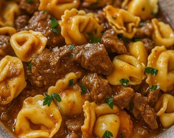 La mejor receta de tortellini de queso y carne
