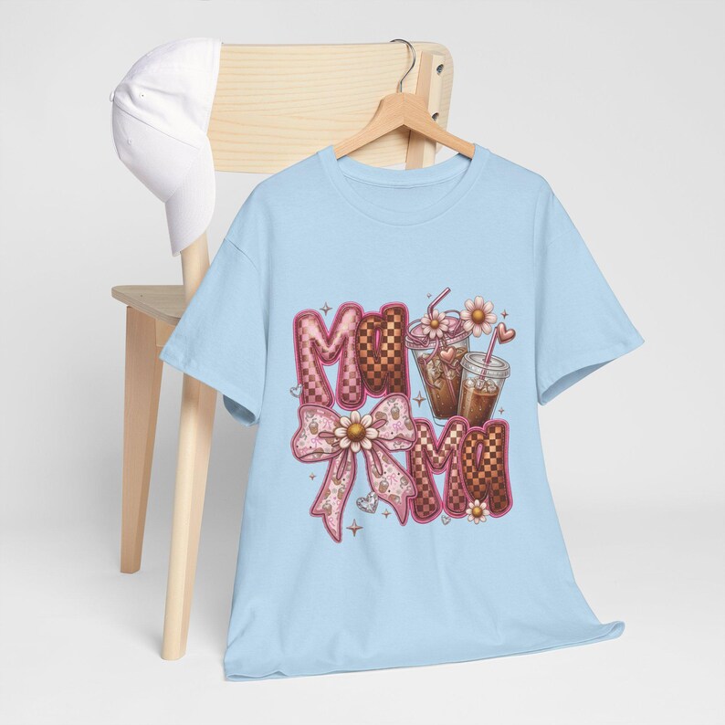 Camiseta vintage para mamás amantes del café / Camiseta retro para mamás amantes de la cafeína imagen 12