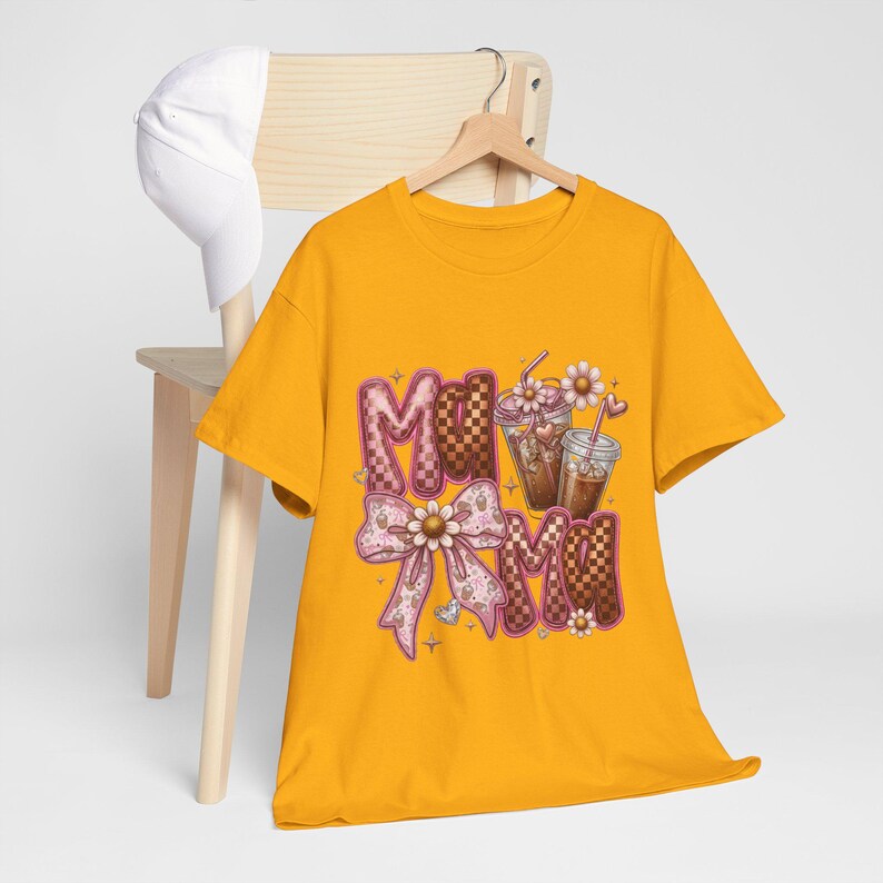 Camiseta vintage para mamás amantes del café / Camiseta retro para mamás amantes de la cafeína imagen 15