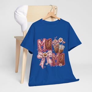 Camiseta vintage para mamás amantes del café / Camiseta retro para mamás amantes de la cafeína imagen 14