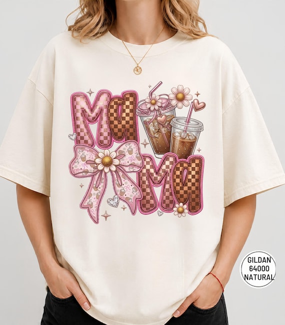Vintage Coffee Mom Shirt | Retro Mama Caffeine Lover Tee