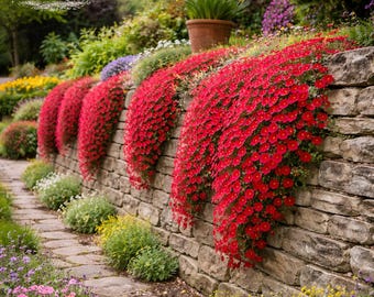 Semi di Aubrieta rossa – Aubrieta ricadente per muri e giardini rocciosi - Aubrieta x Cultorum
