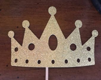 Customized Crown Cake topper