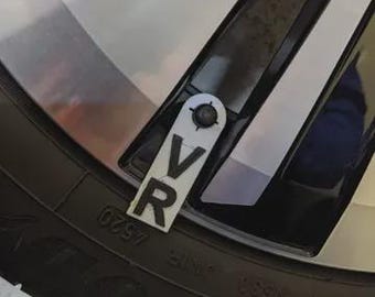 Tapones de válvula para marcar neumáticos de coches, juego de 8 marcadores de neumáticos, accesorios para automóviles para garaje y taller, regalo impreso en 3D para aficionados a los coches en Alemania.