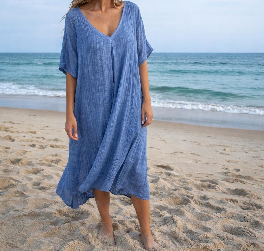 midi beach dresses uk Beach Midi Dress