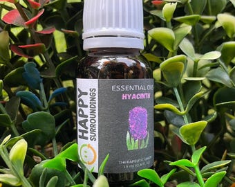 Hyacinth Essential Oils - Pure Natural Aromatherapy Massage Oil - Therapeutic Grade - Pure Natural Oil - EOHYA