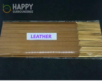 Leather Incense Sticks - 100% Natural Incense Sticks - Christmas Incense Sticks - Traditional Indian Incense - ISLEA