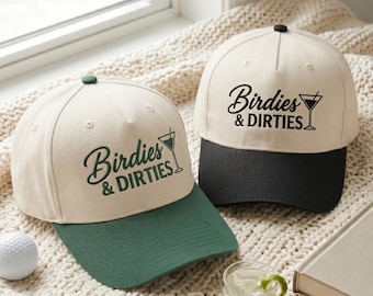 Embroidered Trucker Hat: Birdies and Dirties Golf Cap