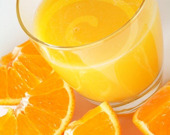 Orange JUICE Photo, Orange Wedges, Fruit Photo, Food CLIPART, Juice Clipart, Digital Download, PNG Transparent Background, Drink Clip Art