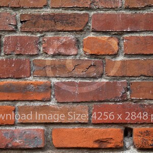 Brick Texture Background, Vintage Brick Image, Red Brick Photo, Photoshop Texture, Brick Clipart, Brick Overlay, Blog Web Graphics Clip Art image 5