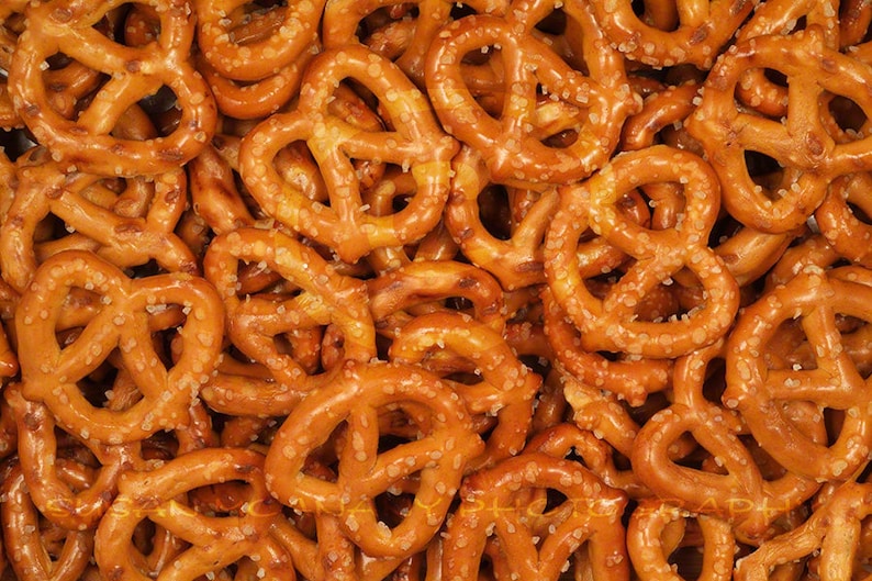 PRETZEL Clipart Food PHOTO Digital Download Snack Clipart Etsy