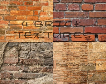 Brick Texture Background, Vintage Brick Image, Red Brick Photo, Photoshop Texture, Brick Clipart, Brick Overlay, Blog Web Graphics Clip Art