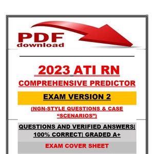 Examen predictivo integral ATI RN 2 (Preguntas estilo NGN, respuestas verificadas)