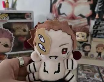 Sukuna Anime Plush Toy – Soft Manga Character Doll