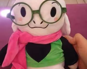 Deltarune Chapter 3 Plush Toy – Tenna, Ralsei Inspired Stuffed Animal, Soft Game Character Plushie, Collectible Birthday Gift for Gamers