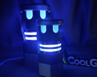 ARC Raiders Motion Core RGB Light Sci-Fi Gaming Desk Lamp Prop, Cyberpunk Extraction Shooter Fan Art Tech Decor, Cosplay Gamer Gift Display