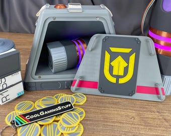 Arc Raiders MK3 Looting Augment Replica Prop, Safekeeper Survivor Cautious Cosplay Gear, Sci-Fi Gamer Gift, Collectible Desk Display Piece
