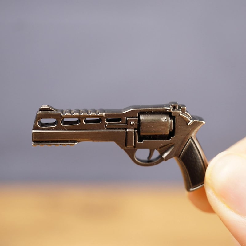 Handgun Keychain - Etsy