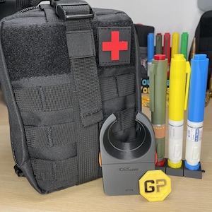 Escape From Tarkov AFAK Tactical First Aid Kit Prop Replica, Gamer Gift Cosplay Medkit Gear Bag, USEC PMC Tarkov Merch Gaming Room Decor