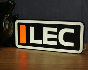 LEC Racing Schreibtischschild LED-Licht Fahrercode-Lampe für Sim-setup Premium Paddock Glow USB-betriebene benutzerdefinierte Motorsport Anzeige offenes Rad Fan Geschenk