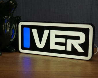 VER Racing Schreibtischschild LED-Licht-Fahrercode-Lampe für Sim-setup Premium Paddock Glow USB-betriebene benutzerdefinierte Motorsport Anzeige offenes Rad Fan Geschenk