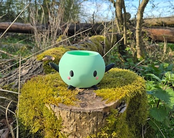 Stardew Valley Junimo-planter: schattig bureaudecor Succulente pot Kawaii gaming-opstellingsaccessoire gezellig Cottagecore plantenliefhebber cadeaubundel