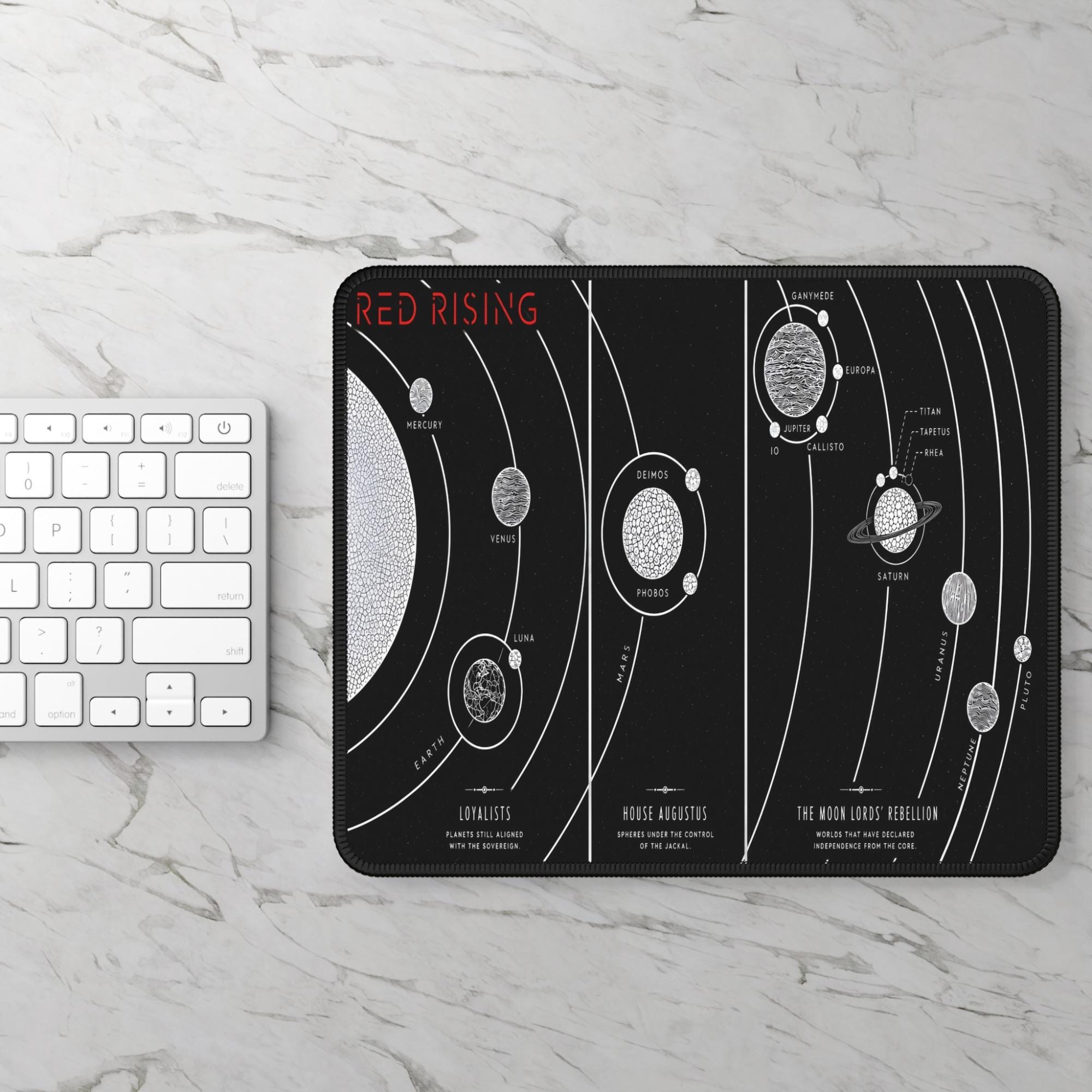 Red Risiing Map Red Rising Map Desk Mat, Solar System Mouse Pad, House Augustus Moon ...