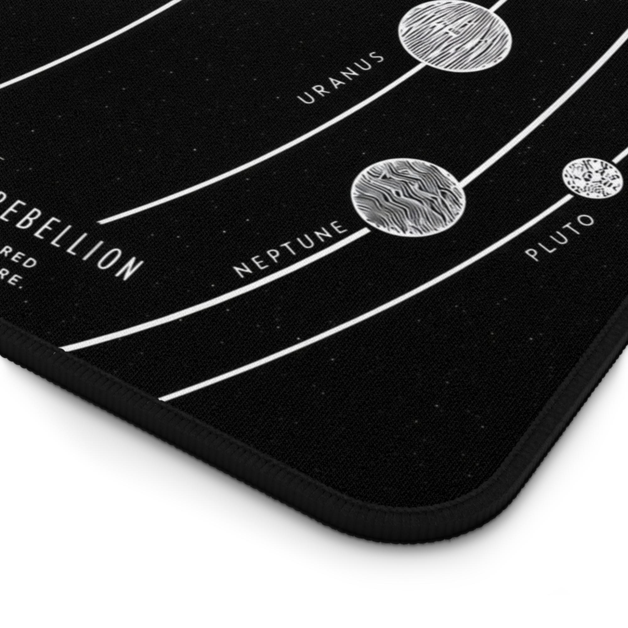 Red Rising Map Desk Mat, Solar System Mouse Pad, House Augustus Moon ...
