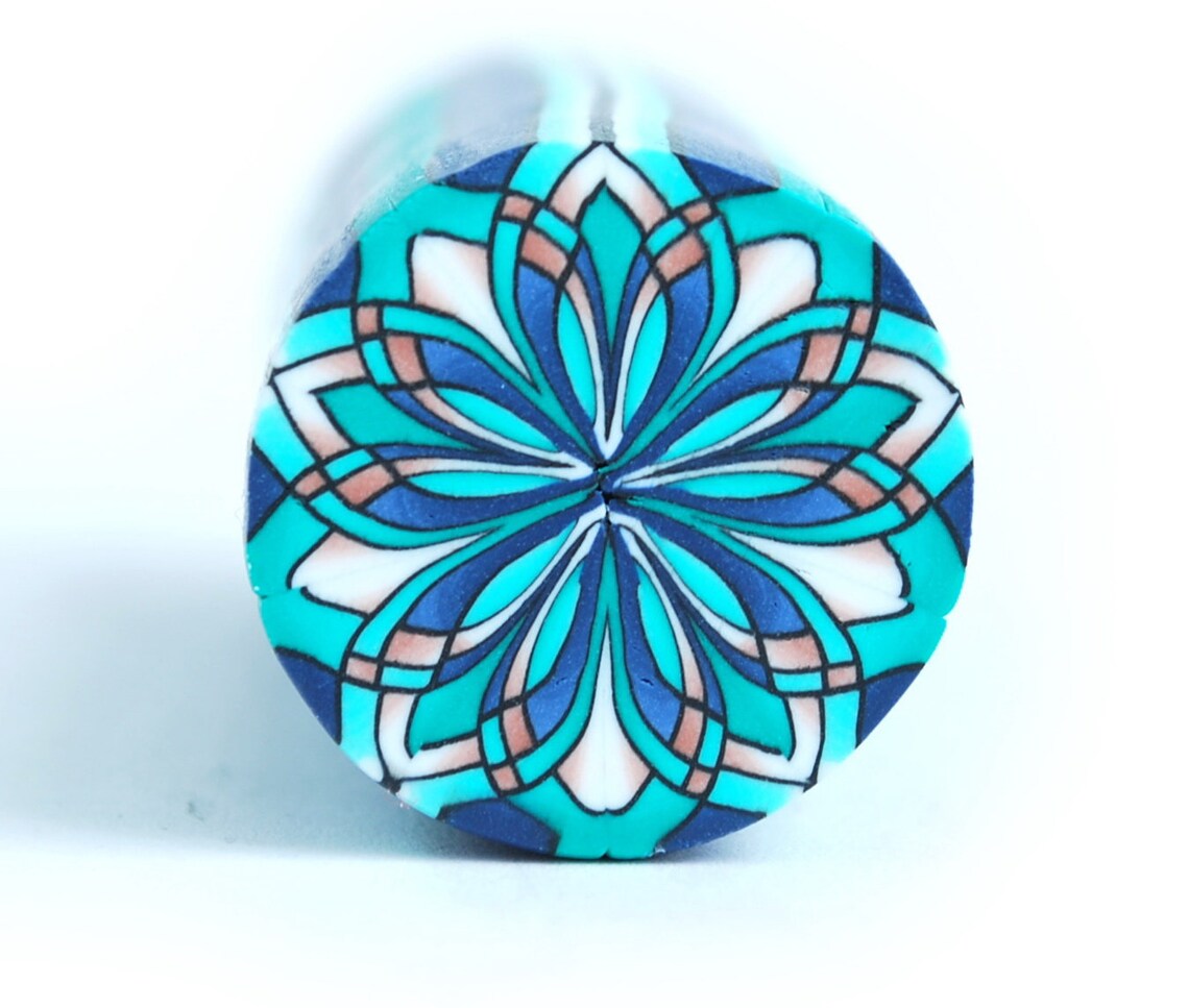 Polymer clay tutorial Kaleidoscope cane tutorial PDF Etsy