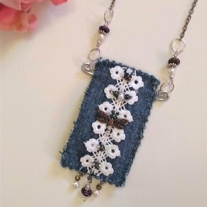Dragonfly necklace amulet boho necklace good vibes bag bohemian spiritual gift jeans teacher mom mother christmas repurpose pearls romantic