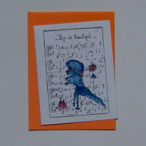 Cartão T rex partitura simples cartão de aniversário dos namorados cartão de agradecimento em branco piano música professor presente de formatura festa favor parabéns dinossauro