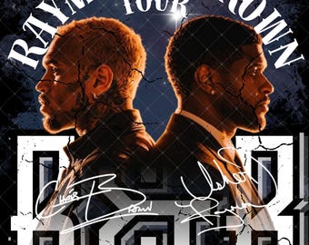 Raymond and Brown R&B Tour 2026 PNG File (Digital Download)