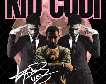 KID CUDI The Rebel Ragers Tour 2026 PNG File Png (Digital Download)