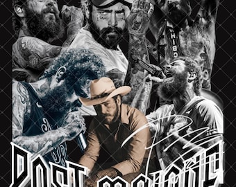 Post Malone Tour 2026 PNG File (Digital Download)