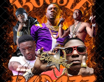 Lil Boosie Bad Azz Tour 2026 T-shirt Design, Hip Hop Rapper Graphic (Digital Download)