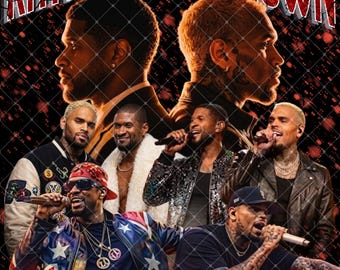 Raymond and Brown R&B Tour 2026 PNG File (Digital Download)