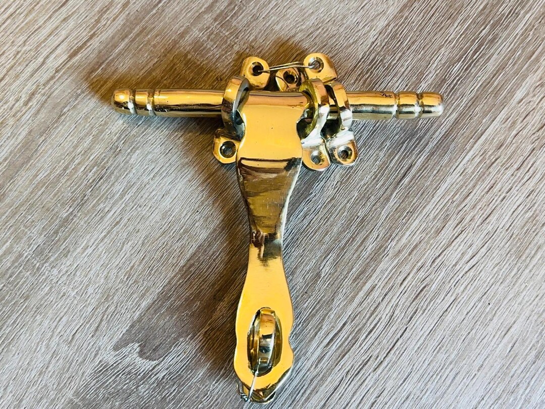 Handmade Lock Brass Door Latch Bolt, Handmade Lock Hardware, Vintage Slide Lock - Etsy