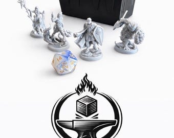 ¡Caja misteriosa de miniaturas para juegos de rol de mesa!