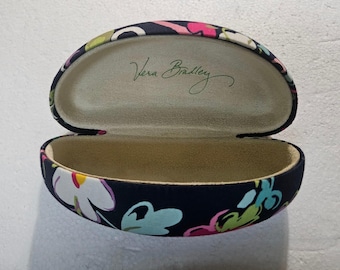 Estuche para gafas Vera Bradley – Diseño floral vintage descatalogado, carcasa rígida floral