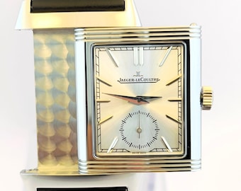 Reloj de pulsera vintage Jeager LeCoultre Reverso Sud Dial de cuarzo para hombre con envío gratuito.