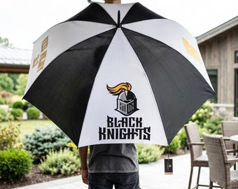 Custom Logo Golf Umbrella | Large Promotional Business Merch (60" Canopy)