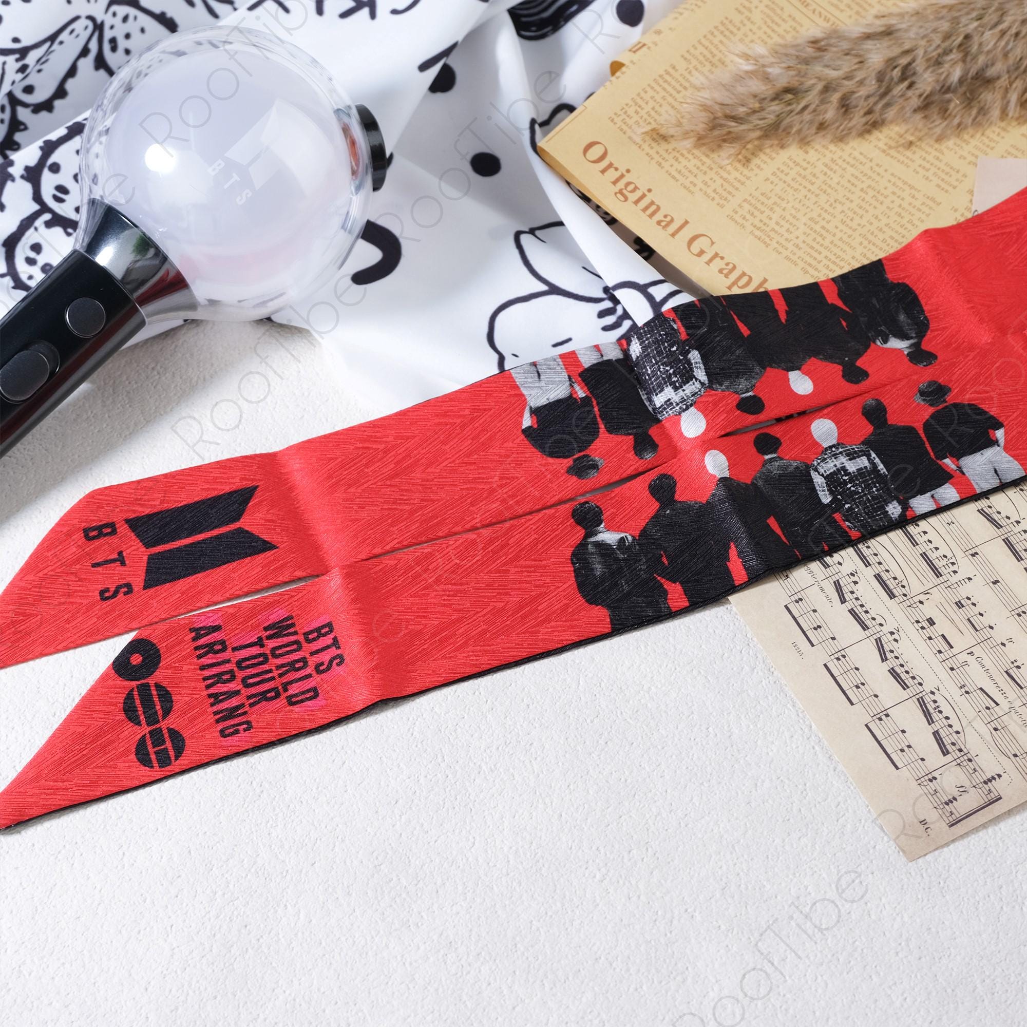 BTS Arirang Twilly Ribbon Bow,bts World Tour Ribbon,bts Merch Twilly ...