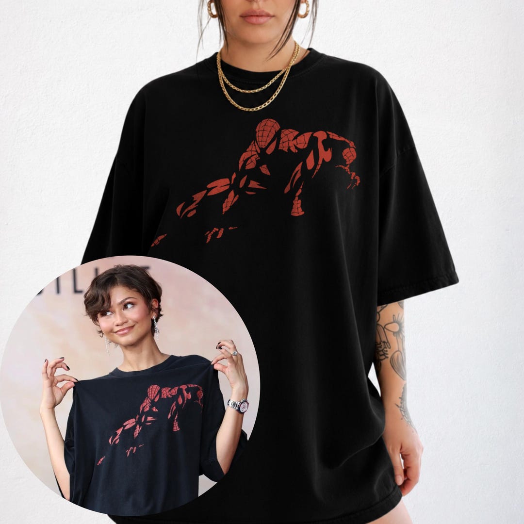 Vintage Spiderman Brand New Day Comfort Colors T-Shirt, Zendaya Spiderman T-Shirt, Gift Fo