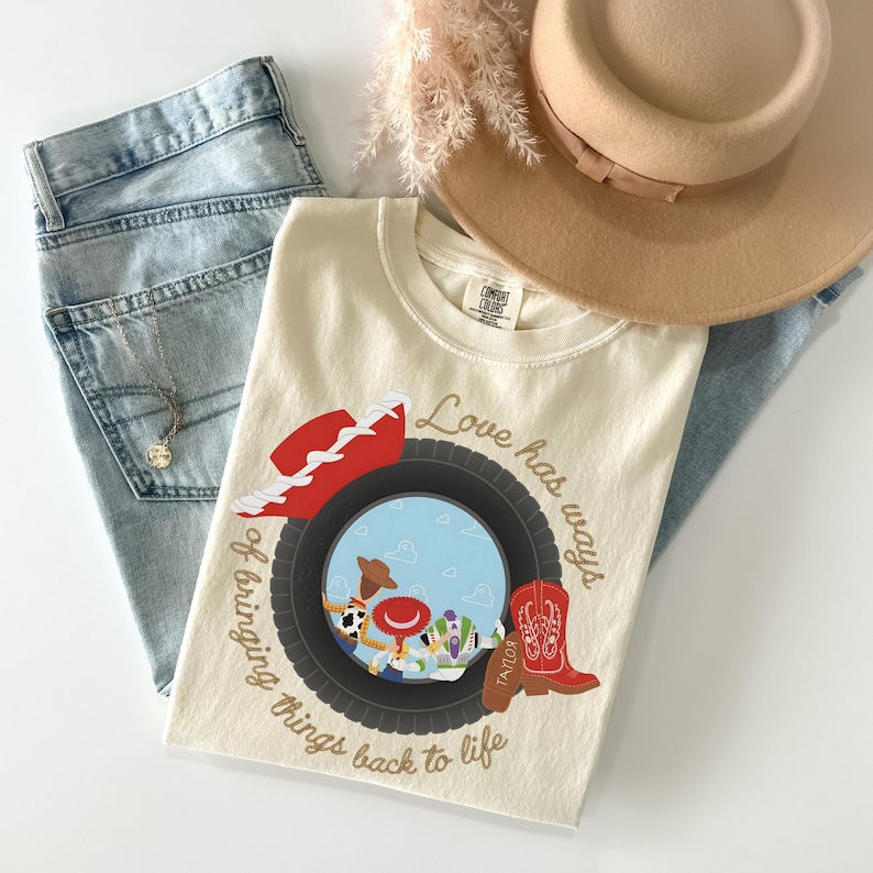 Vintage I Knew It I Knew You Shirt, TS and Toy Story 5 Friendship Shirt, Woody Buzz Lightyear Tee, Disneyland Toy Story Family Matching Tee bild 1