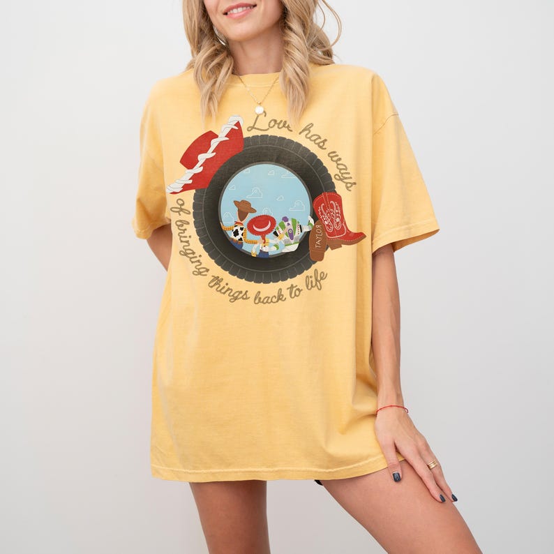 Vintage I Knew It I Knew You Shirt, TS and Toy Story 5 Friendship Shirt, Woody Buzz Lightyear Tee, Disneyland Toy Story Family Matching Tee bild 5