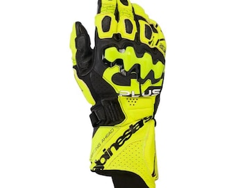 Alpinestar Neon Gelbe Motorradhandschuhe - Rennradhandschuhe - Schutzkleidung